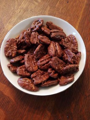 chocolate covered pecans